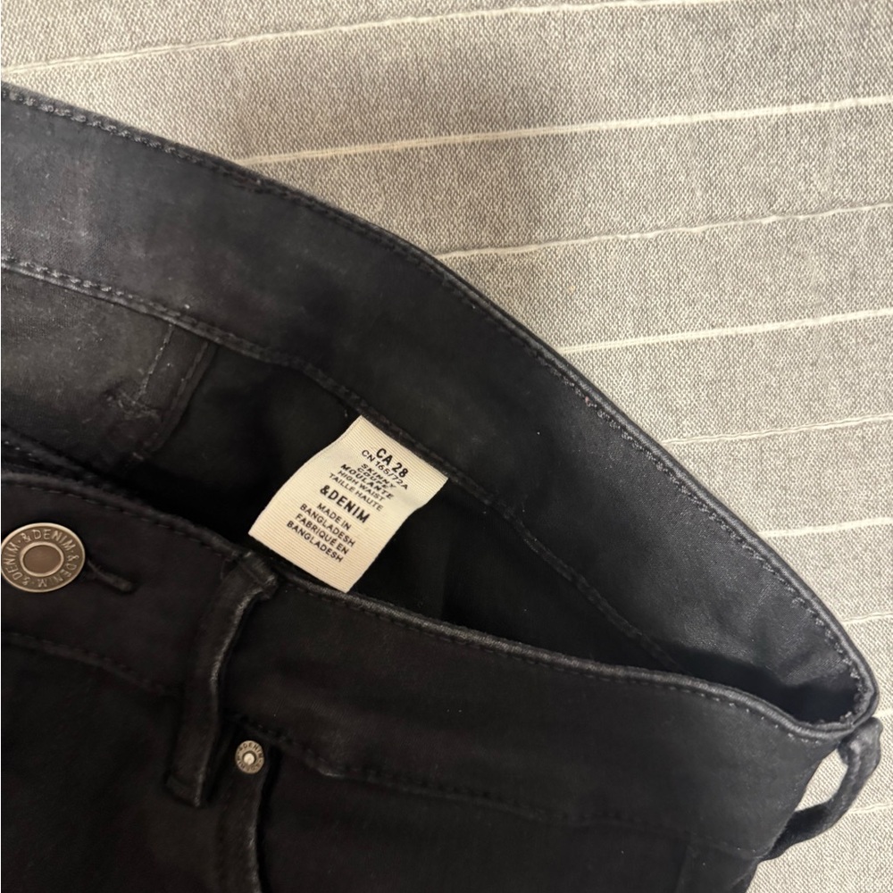 Black Denim Jeans